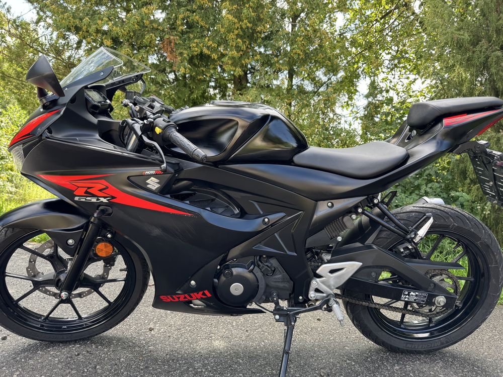 Suzuki GSX-R 125, ABS, 06/2019r kat B/A1