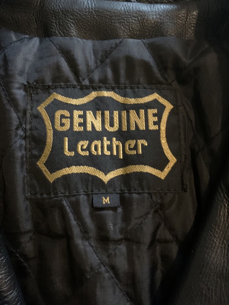 Casaco Mota em Couro | Genuine Leather (M)