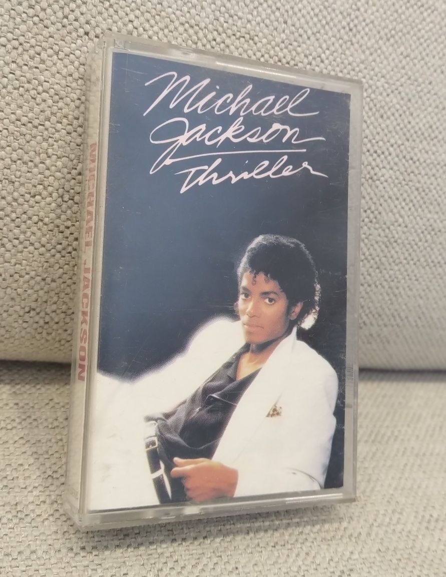 Cassete Áudio - Thriller do Michael Jackson