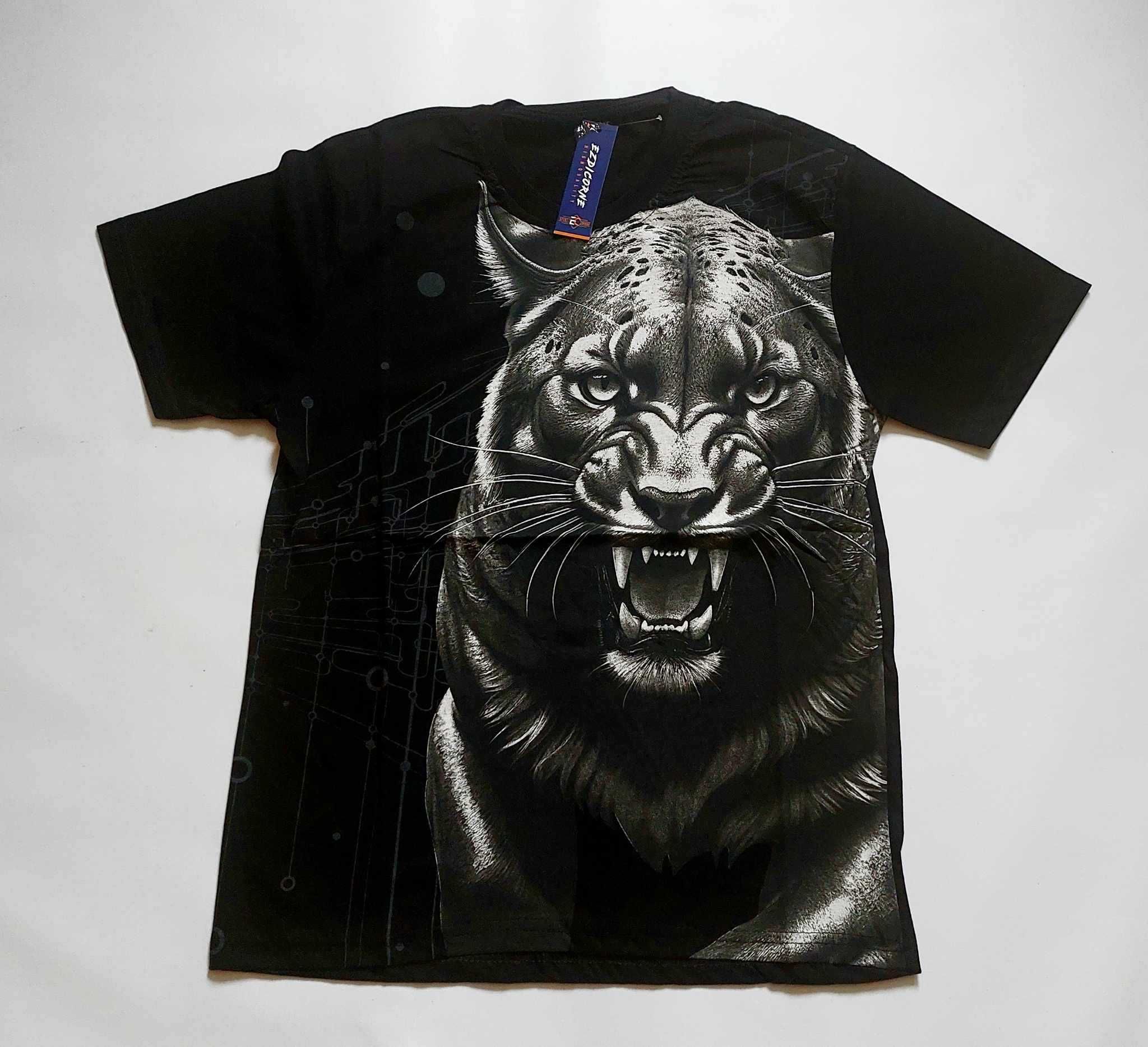 Koszulka męska bawełna t-shirt męski turecki Ezdicorne r L obwód 108cm