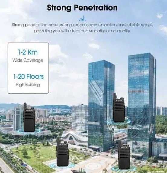 Walkie Talkie 2 unidades PMR446