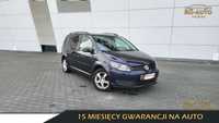 Volkswagen Touran 1.6TDI 7 osób Kamera Navi Oryginał 244Tkm Super stan! Gwarancja 15mieś