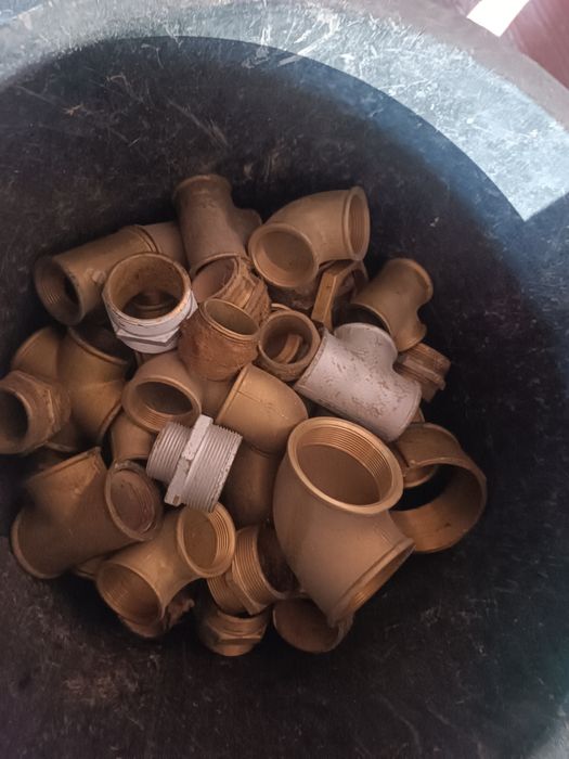Acessórios novos latão pichelaria canalização