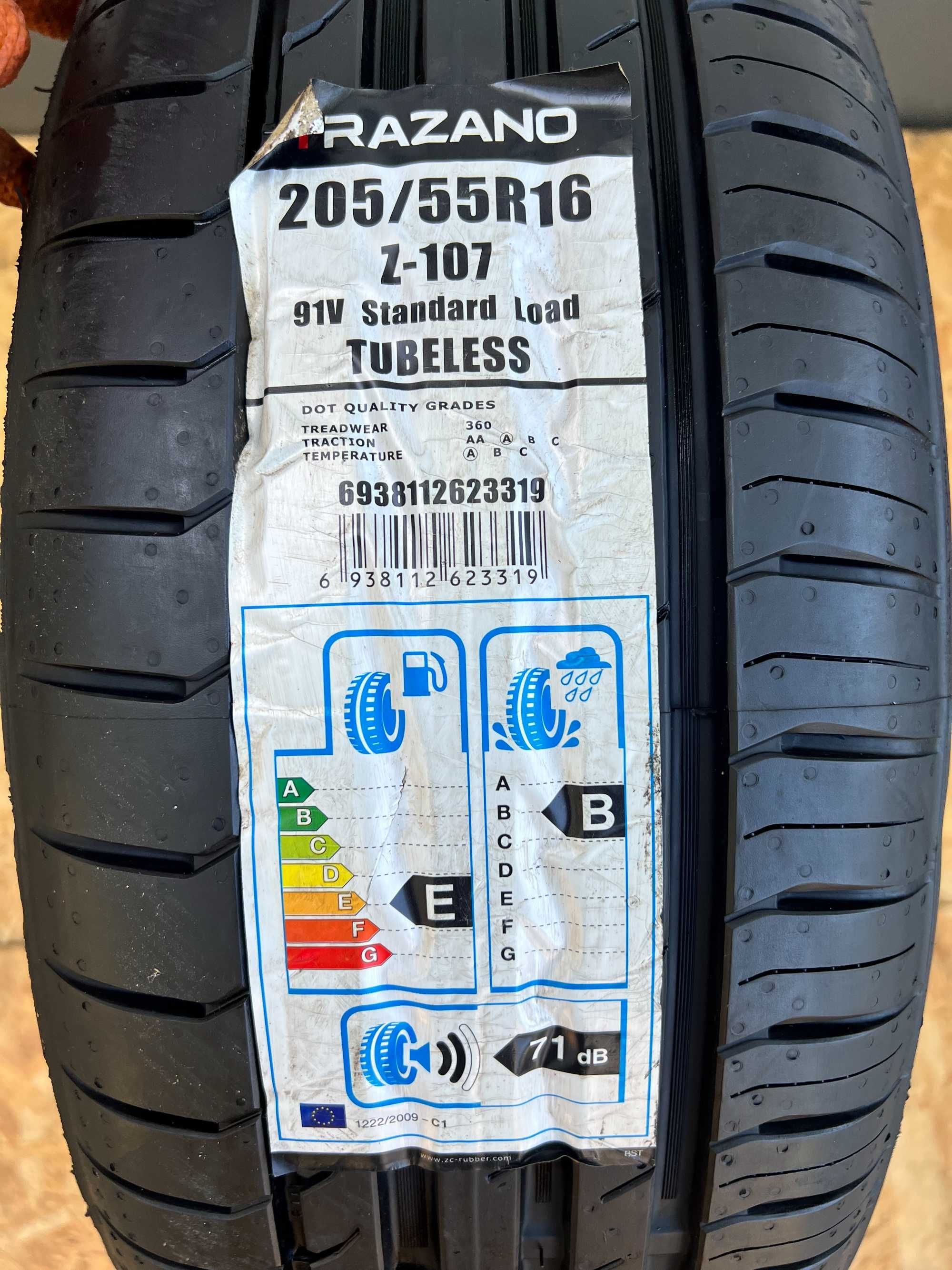 Trazano ZuperEco Z-107 205/55 R16 91V LATO POJEDYNKA