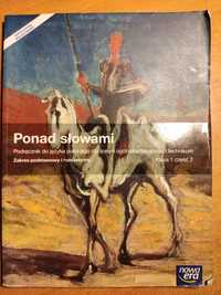 Ponad słowami klasa 1 część 2, zakres podstawowy i rozszerzony