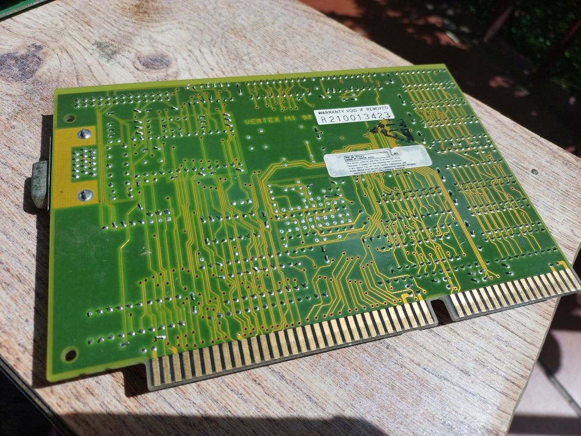 Karta VGA retro ISA Tseng Vertex M1