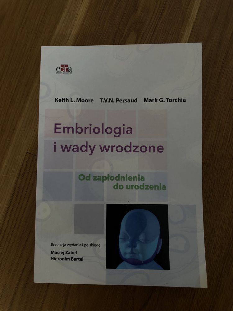 Embriologia i wady wrodzone podręcznik