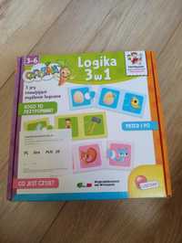 Logika 3w1 puzzle dla dzieci 3-6 lat