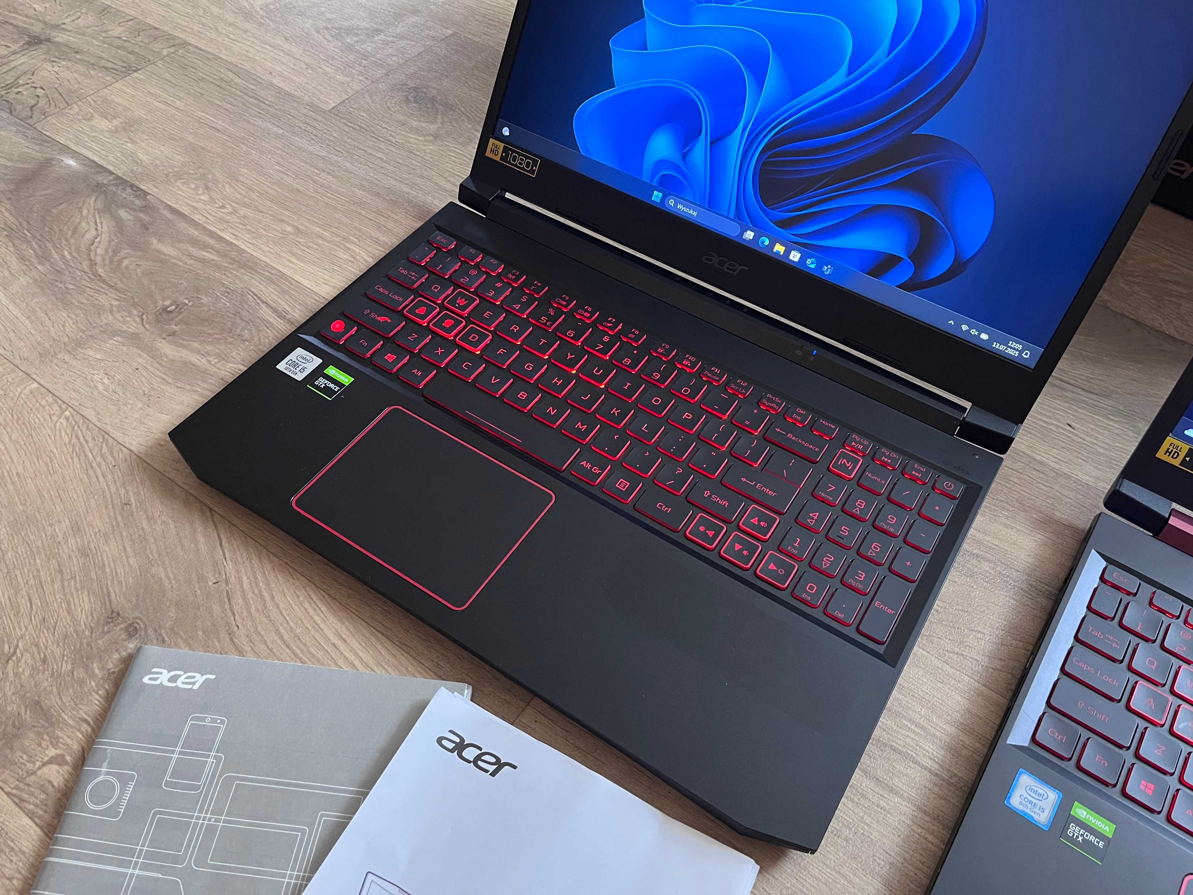 2 x Acer Nitro 5 / i5 / GTX 1650 proszę czytać opis OKAZJA
