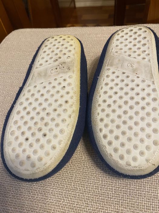 Pantufas de criança