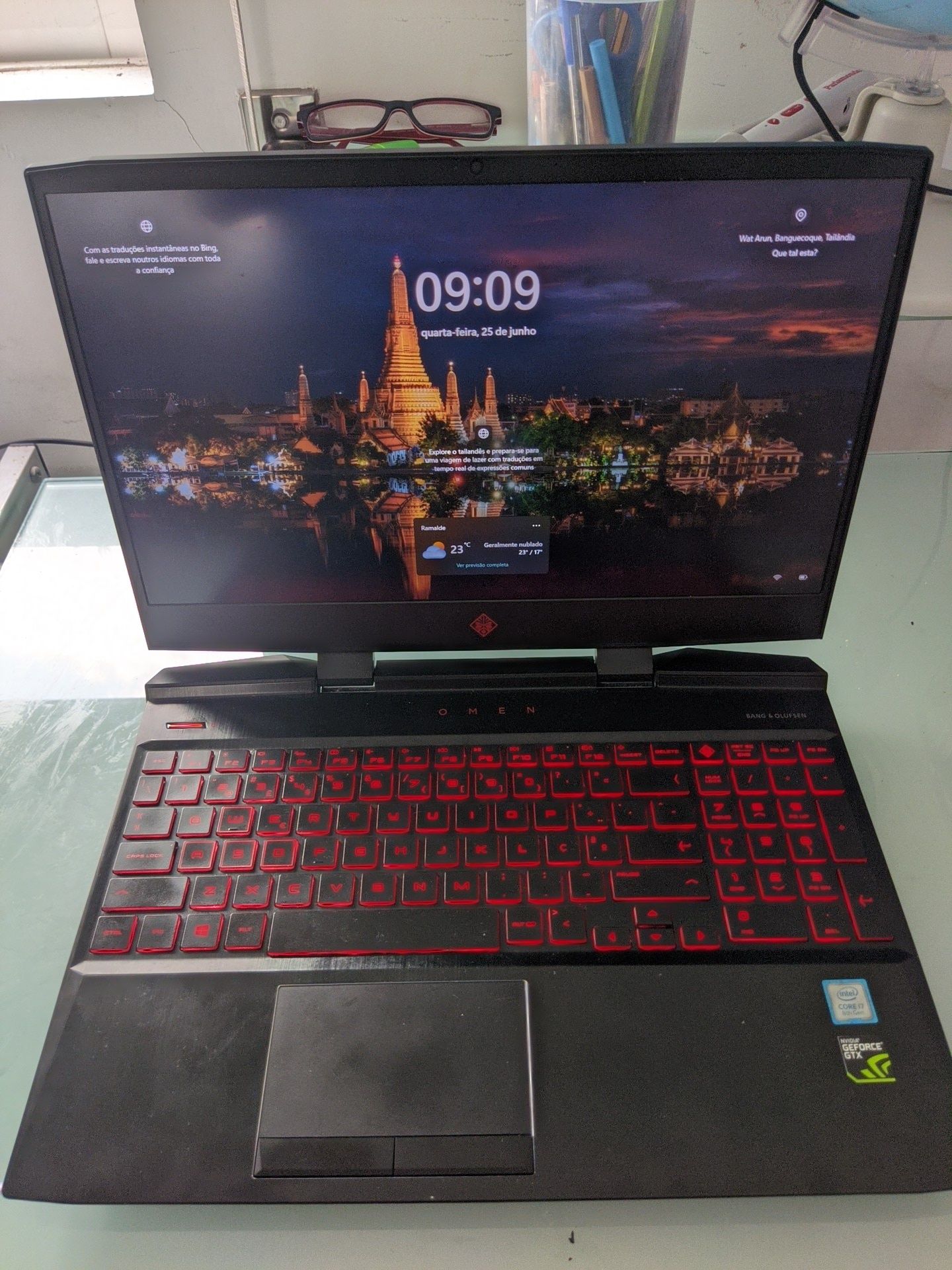 Portátil gamer i7 OMEN HP