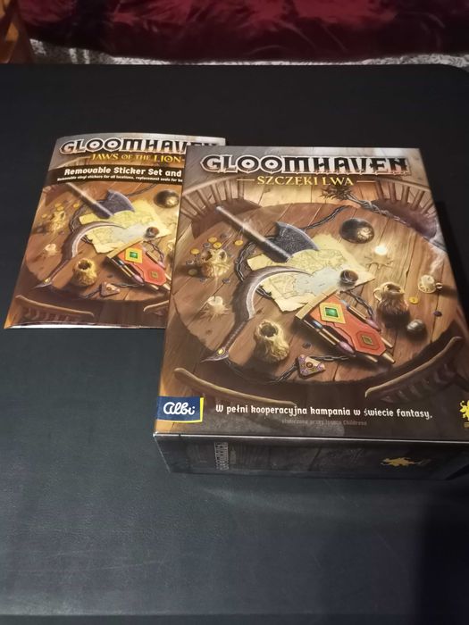 Wersja Deluxe Gloomhaven Szczęki Lwa PL