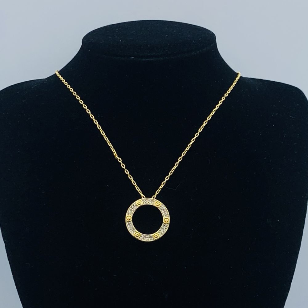 Nowy naszyjnik Cartier Stal nierdzewna
