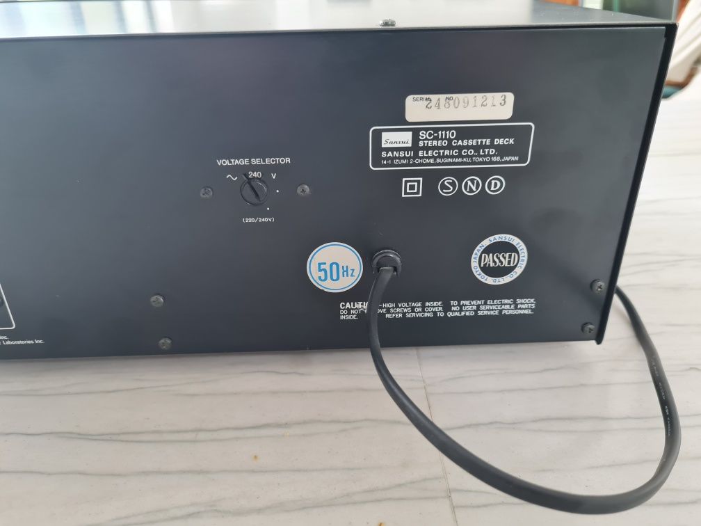 Magnetofon kasetowy Sansui SC 1110
