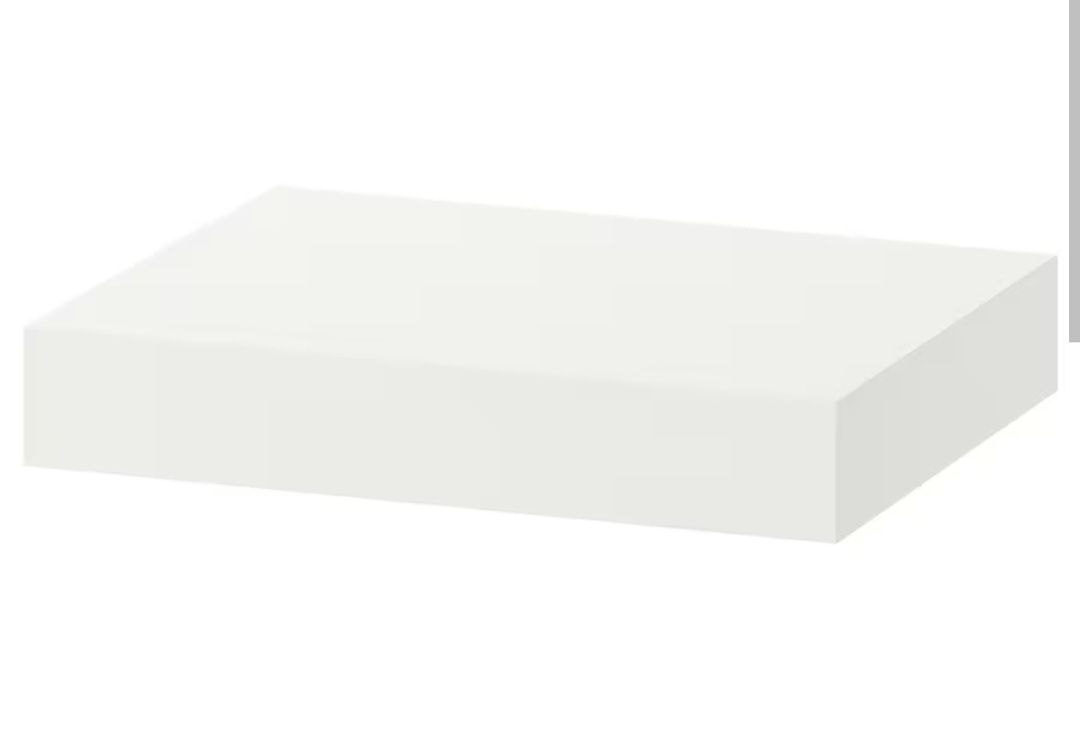 Półka ścienna biała ikea używana