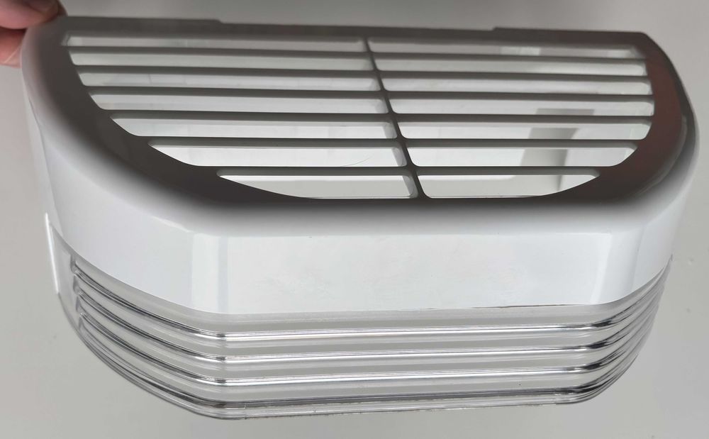 do lodówki side by side LG GR-L227HLQV, tu osłona kostkarki.