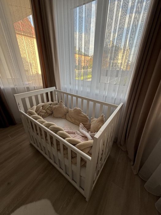 ліжечко дитяче з матрасом