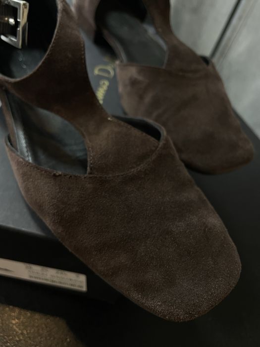 Дуже стильні замш босоножки Massimo Dutti 38-39