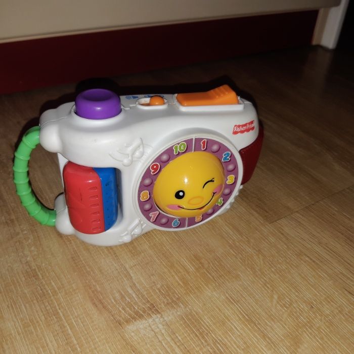 FISHER PRICE wesoły aparat interaktywny zabawka