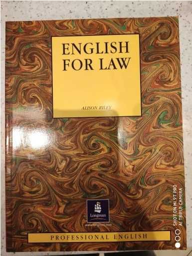 English for Law Alison Riley