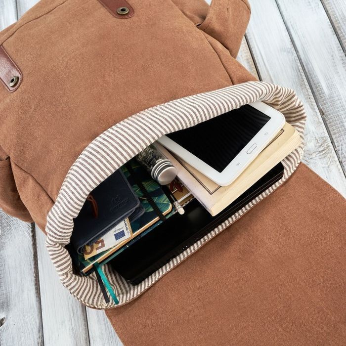 Plecak męski do szkoły do pracy na laptopa Paolo Peruzzi E-03-BR