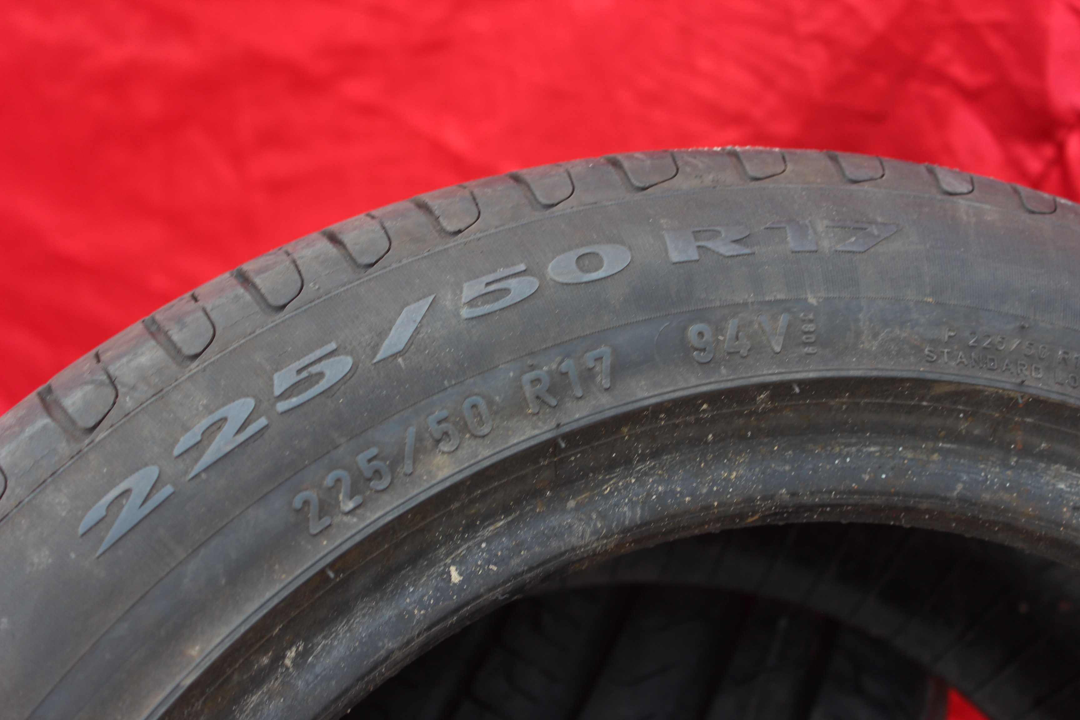 225-50-R17 PIRELLI CINTURATO P7 комплект летней резины GERMANY