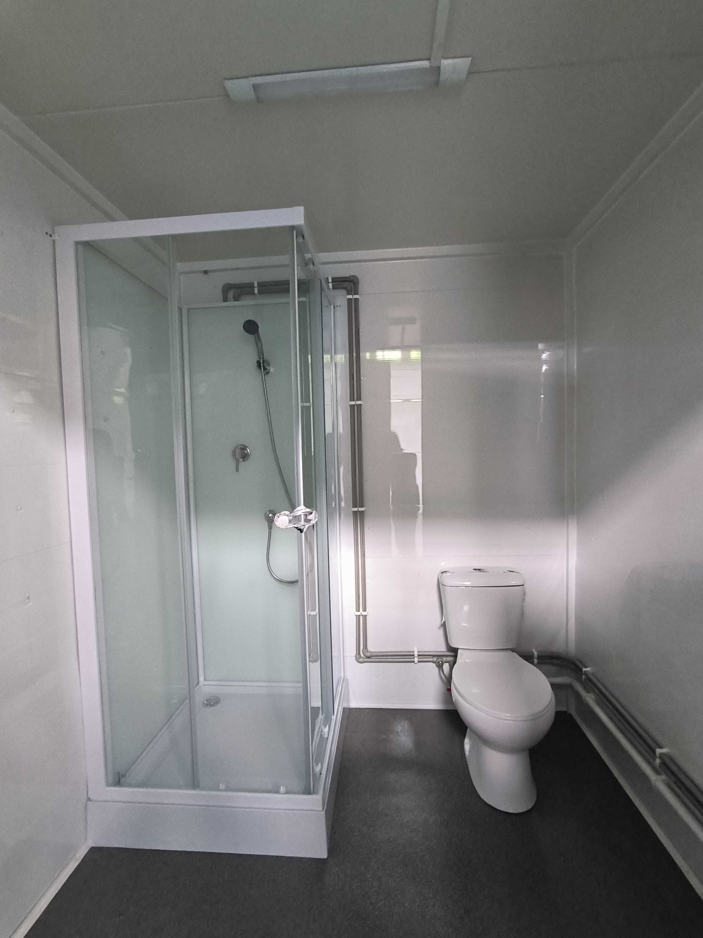 Pawilon / Kontener sanitarny WC z prysznicem / Łazienka