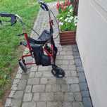 Używany balkonik 3 kołowy