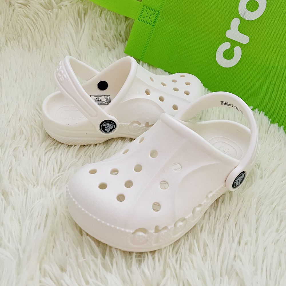 Crocs bayа крокси кроксы белые красные детские