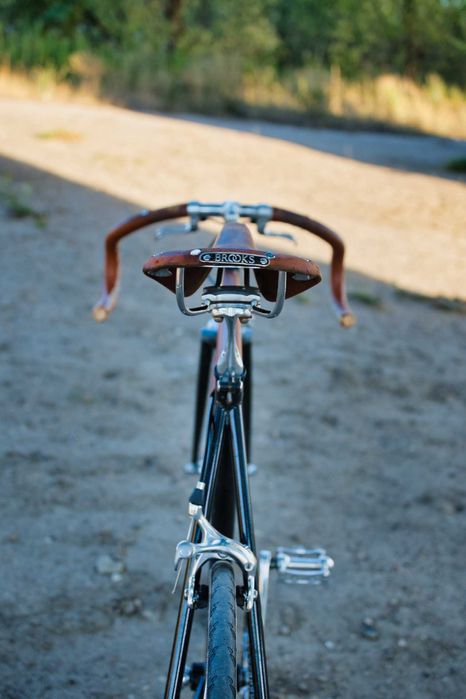Otto Black: retro fixie / ostre koło / single-speed na ramie BLB 53cm