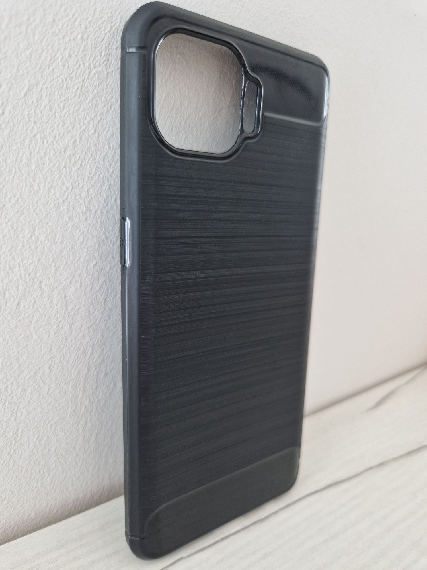 Back Case CARBON do OPPO RENO4 F Czarny