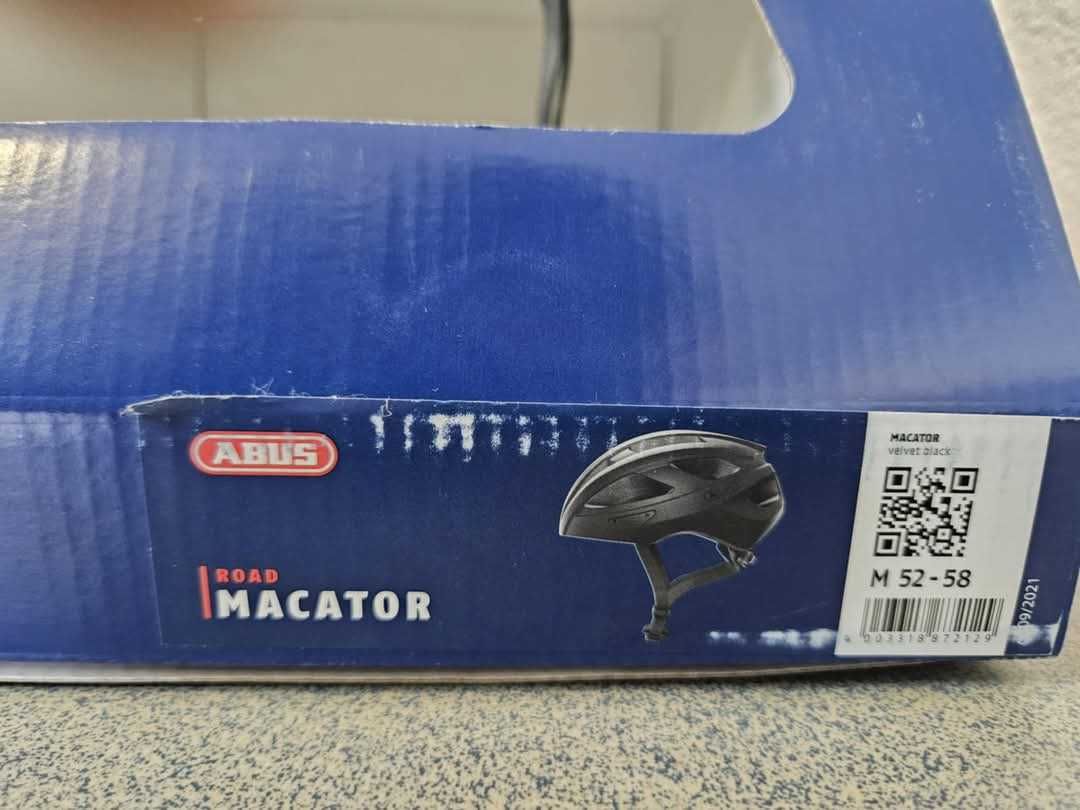 NOWY Kask Rowerowy ABUS Road Macator