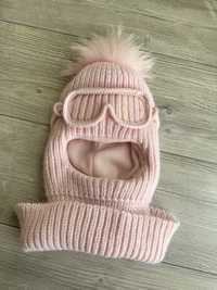 Дитяча тепла зимова шапка