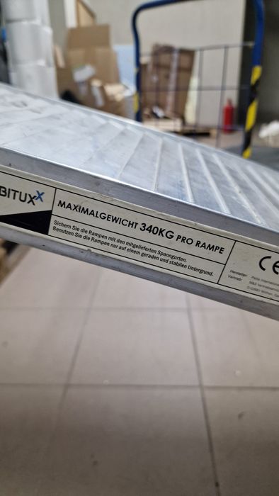 Rampa najazdowa Aluminiwa 3 szt