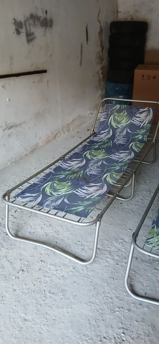 Łóżka turystyczne polowe PRL