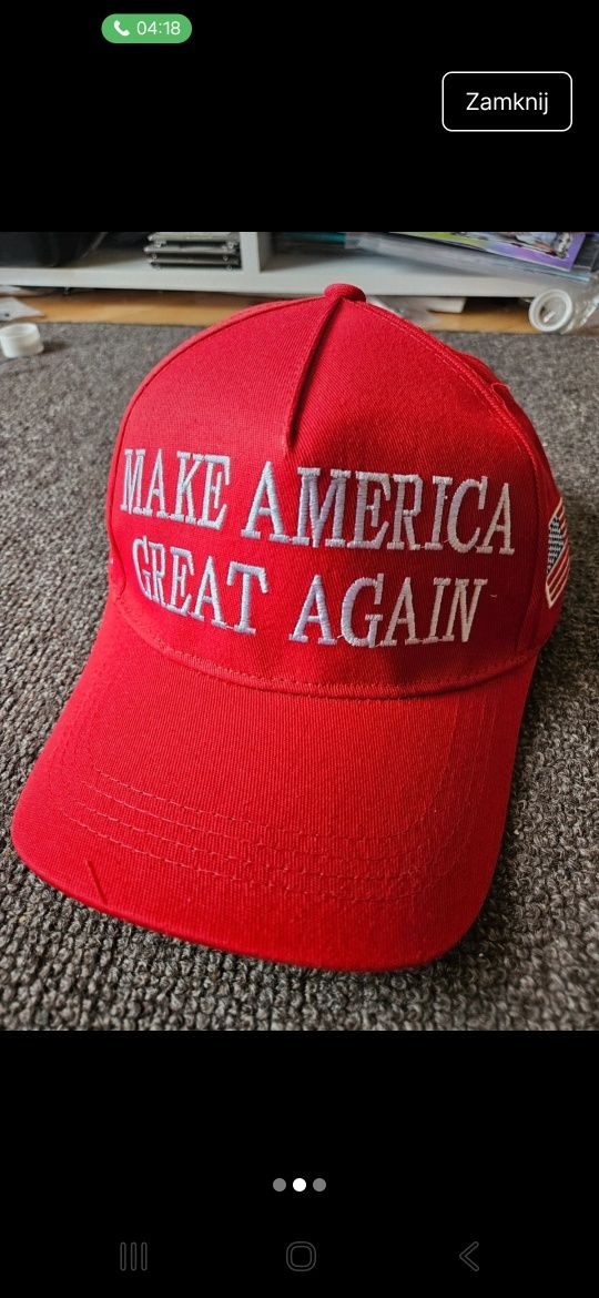 Nowa czapka Donald Trump Make America Great Again MAGA 45-47