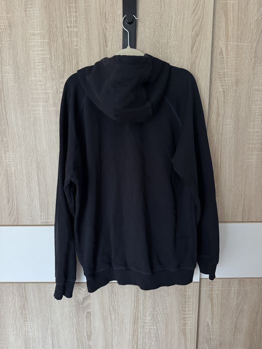 Bluza Gymshark L granatowa hoodie logowana siłownia sportowa