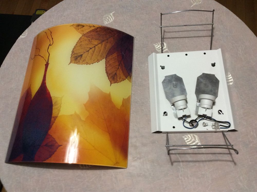Lampa. , kinkiet  do pokoju  przedpokoju  MOTYW   Jesień