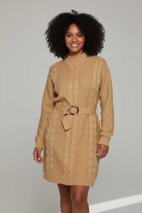 Вязанное теплое вязаное платье Missguided, р. S/M