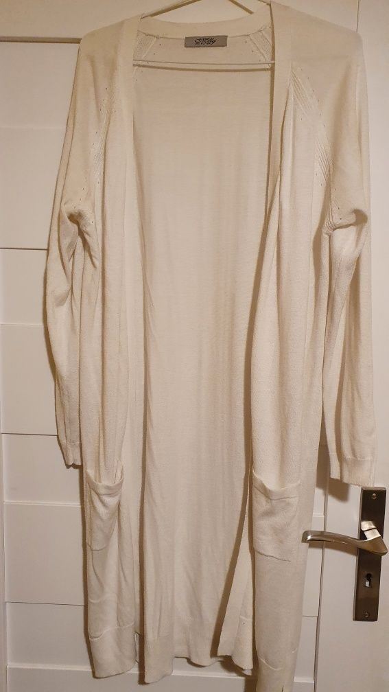 Kardigan sweter do kolan