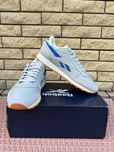 Кросівки Reebok Classic Leather Grey Blue Оригінал (Розміри та кольори
