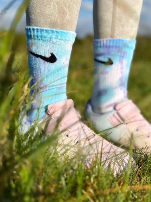Високі шкарпетки tie-dye nike чоловічого розміру 40-45