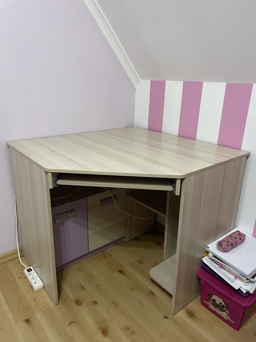 Komplet mebli Lorento (6 mebli oraz biurko narożne)