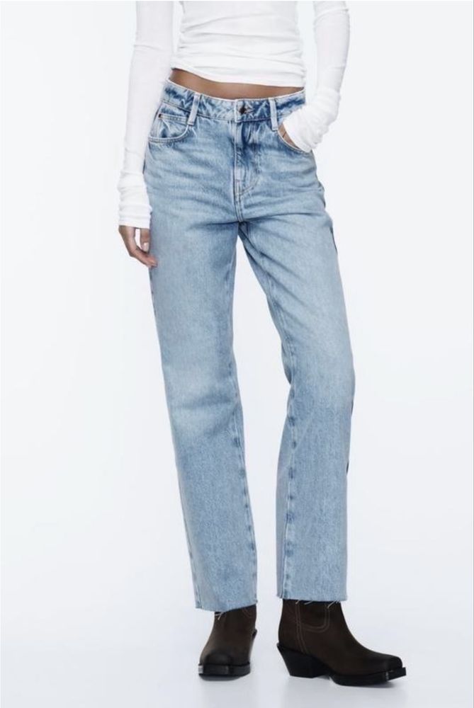 Джинси Zara straight