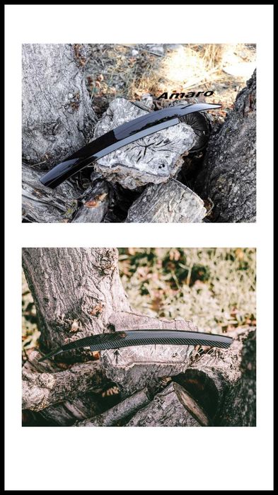 Sobrancelhas/Pestanas Faróis Preto ou Carbono (Volkswagen Scirocco)