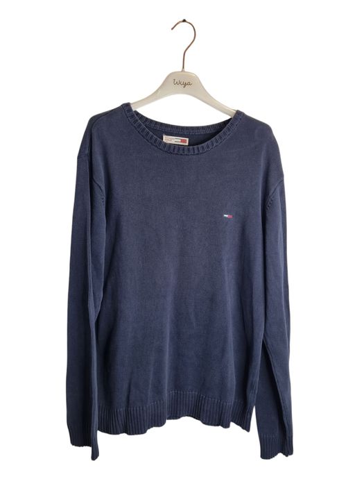 Męski granatowy sweterek Tommy Hilfiger Rozmiar M