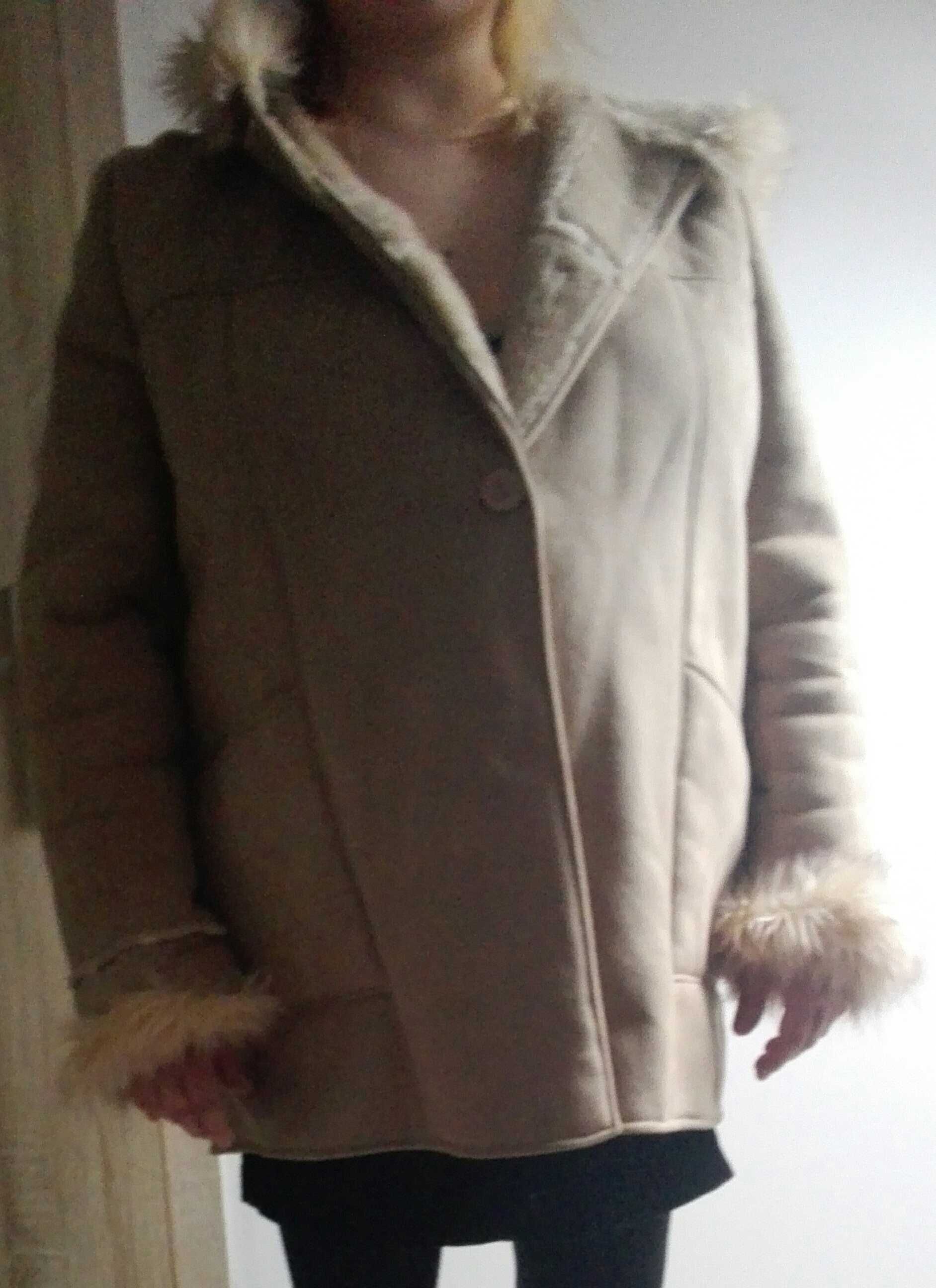 Ciepły płaszcz zimowy