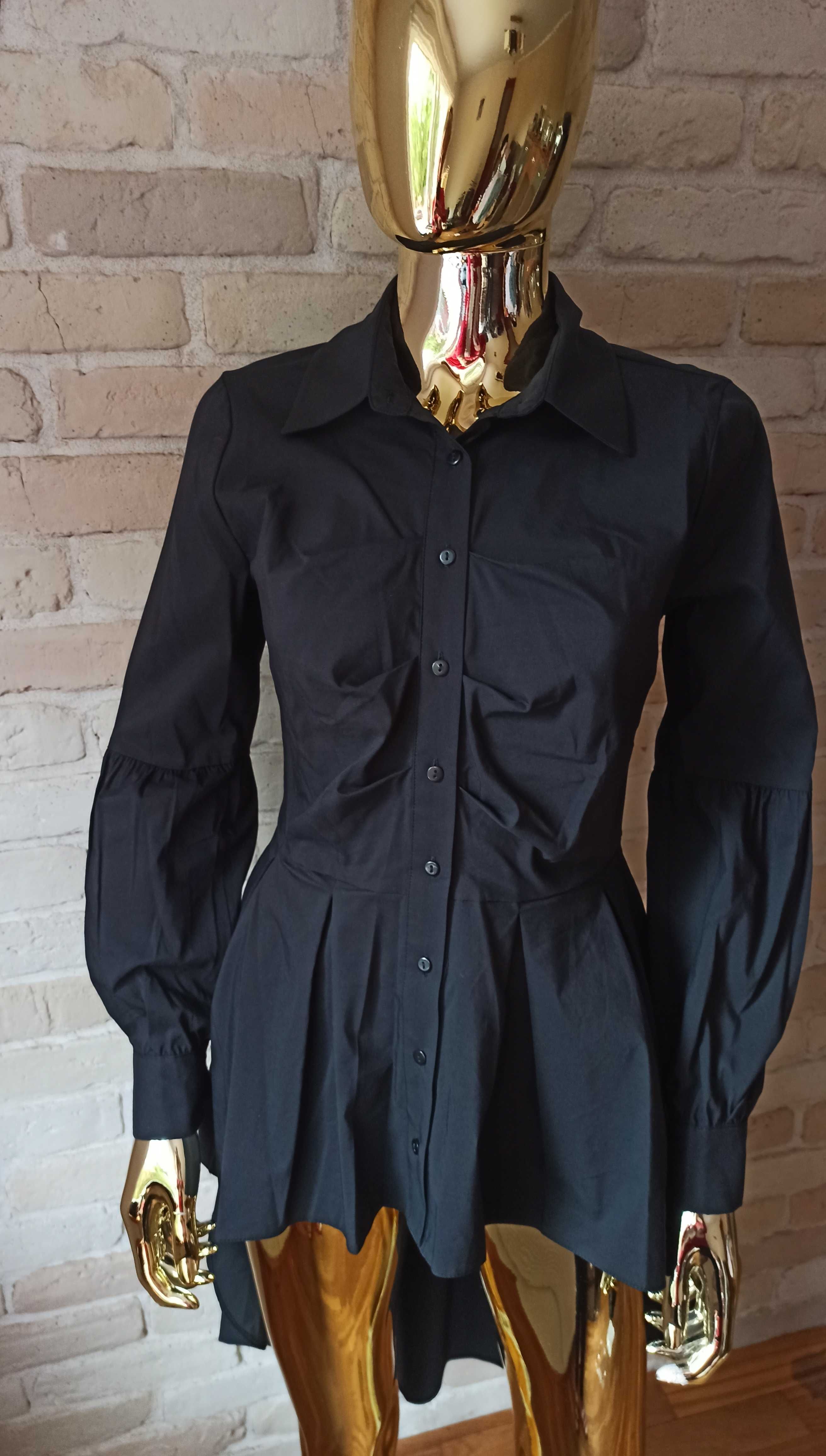 Koszula elegancka czarna  rozmiary 42   XL