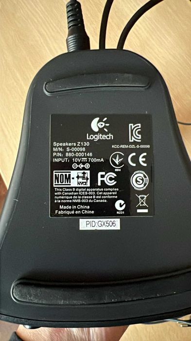 Colunas Logitech