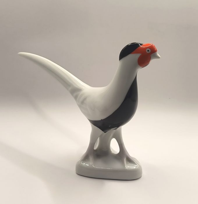 Bażant królewski figurka porcelanowa New Look Art Deco Cluj Rumunia